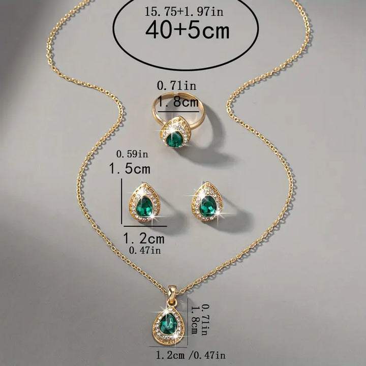 Schmuckset Noémie Glastra | Gold