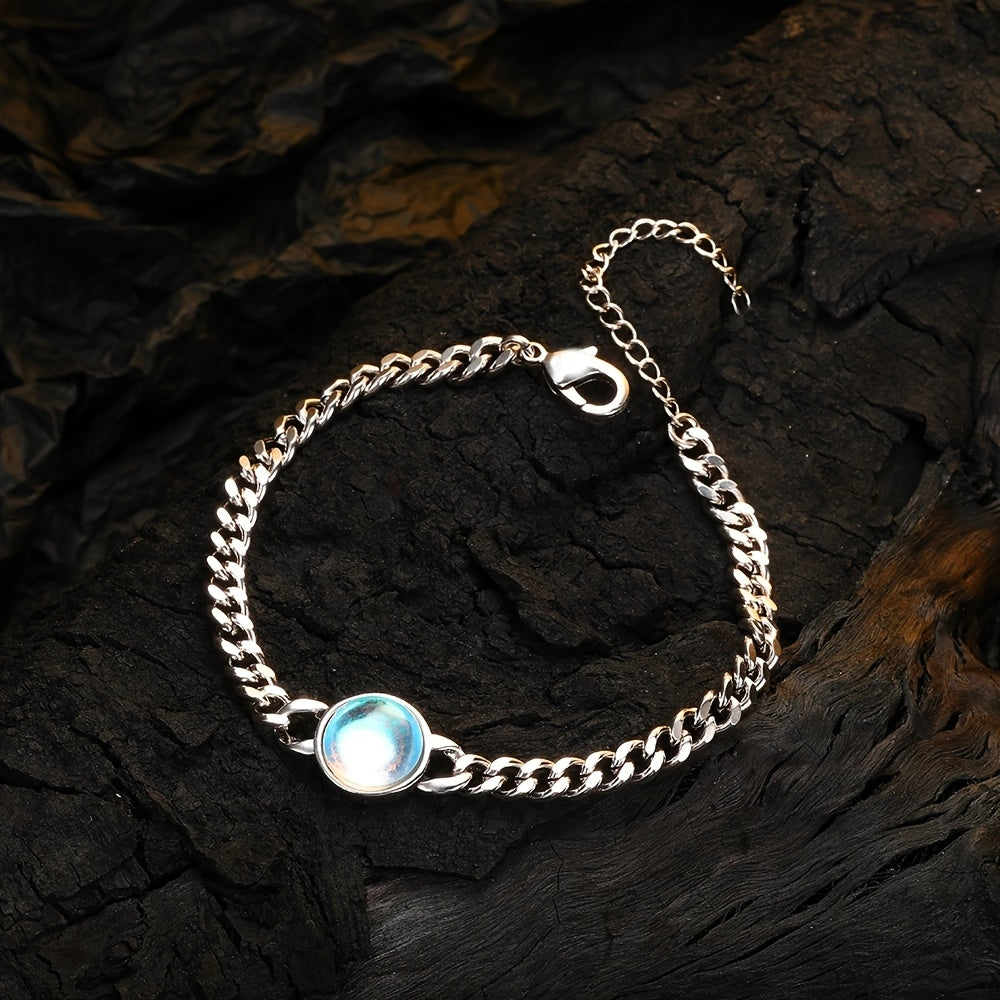 Innere Stimme Mondstein Armband