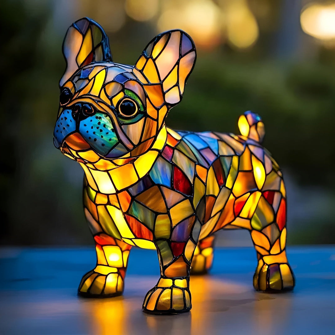 Biscotte – Lampe des französischen Bulldoggen