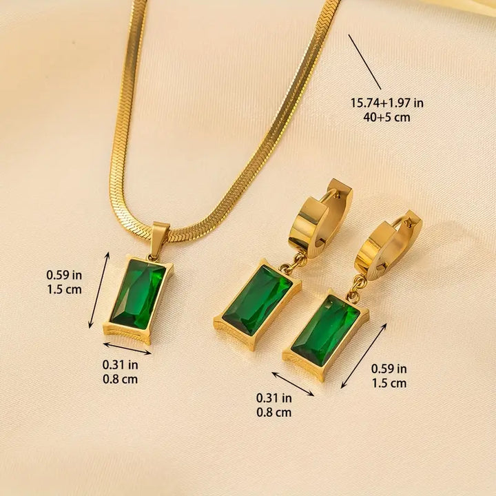 Schmuckset Iselotte Verdain | Gold