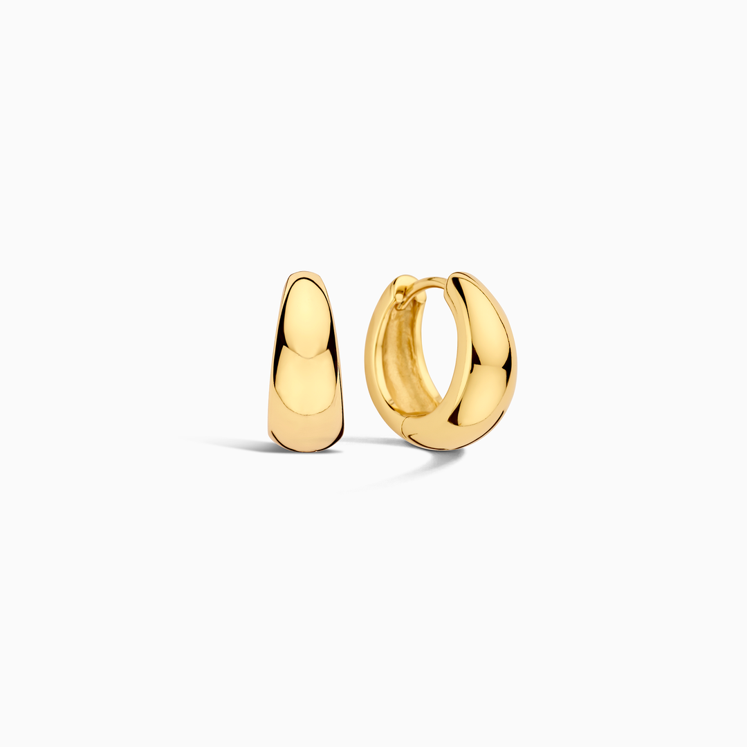 Women’s Gold Huggie Hoop Earrings