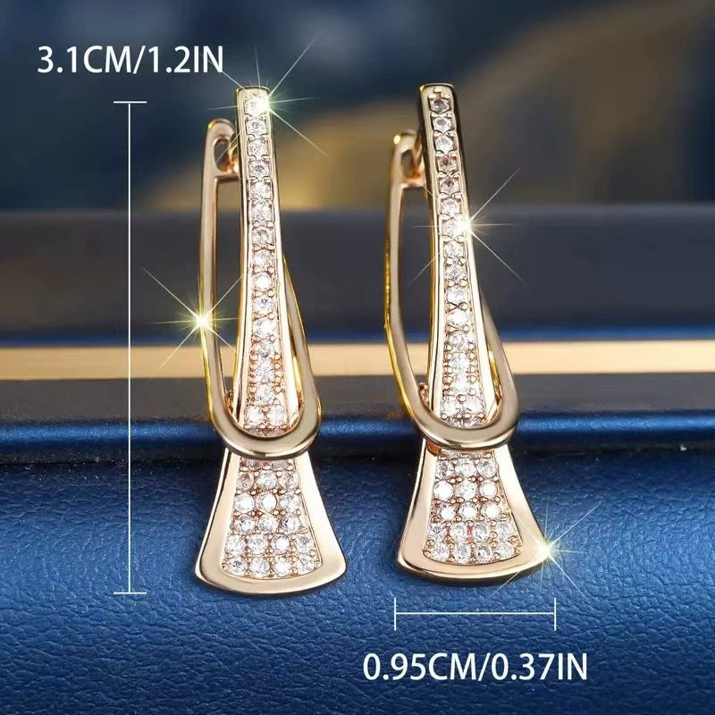 Luxury Fashion Women's Earrings Irregular