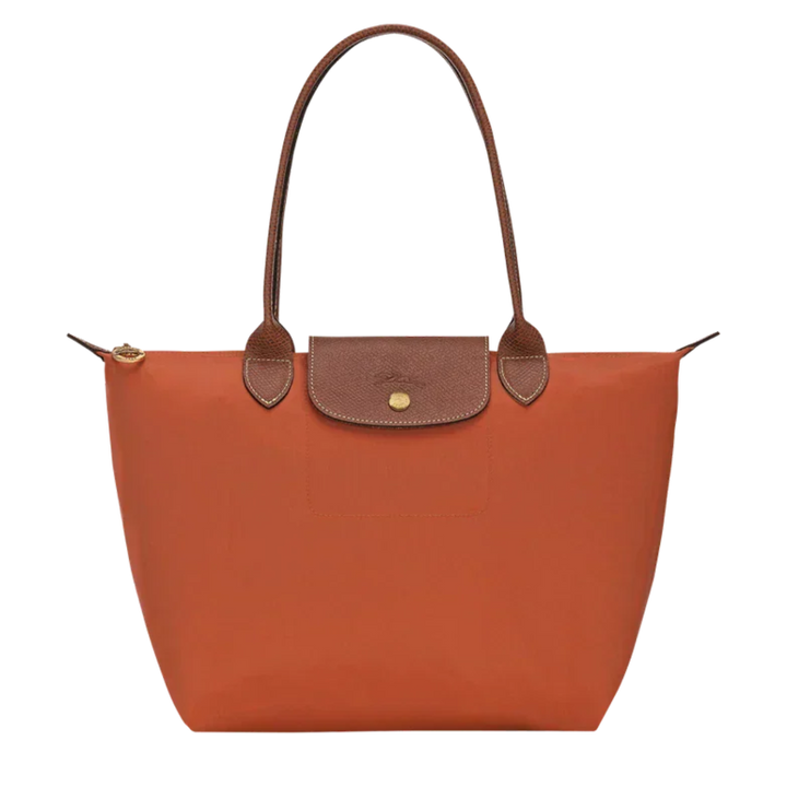 Genf - Grosse Le Pliage Tote, Ziegelrot