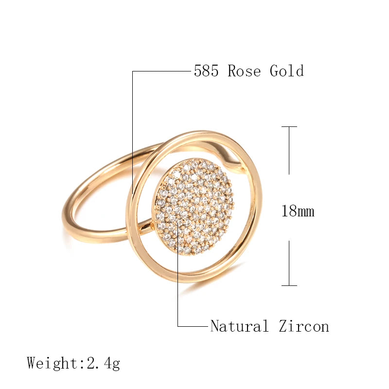 Unique Ladies Ring with Full-Surface Zirconia