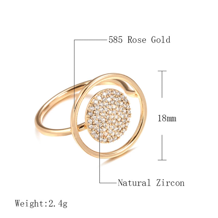 Unique Ladies Ring with Full-Surface Zirconia