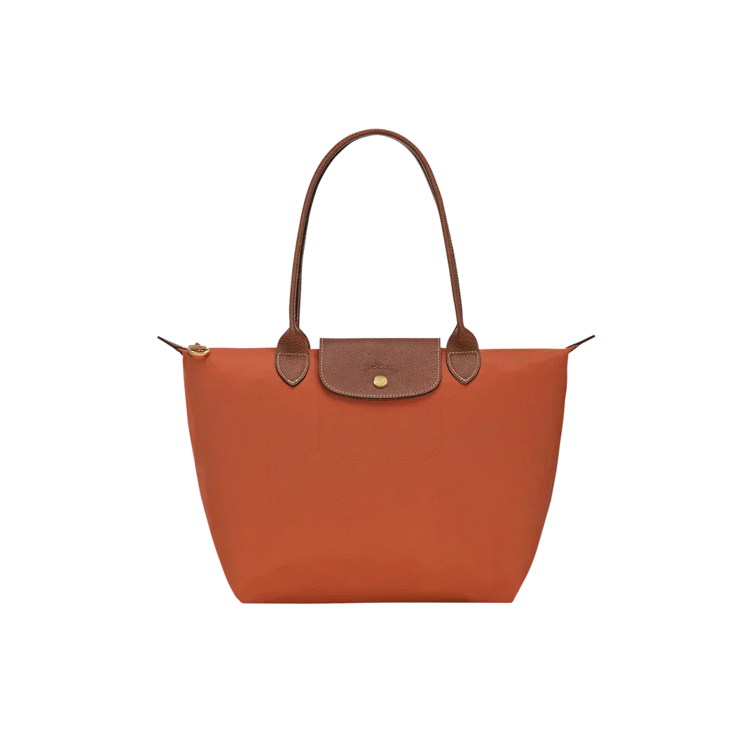 Genf - Grosse Le Pliage Tote, Ziegelrot