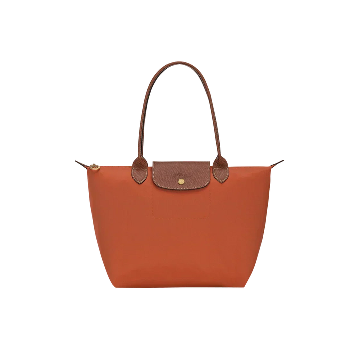Genf - Grosse Le Pliage Tote, Ziegelrot