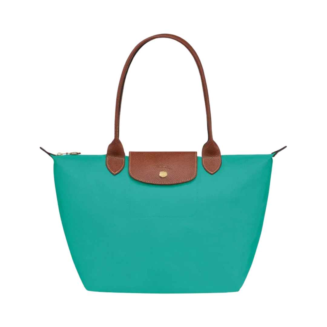 Zug - Grosse Le Pliage Tote, Türkis
