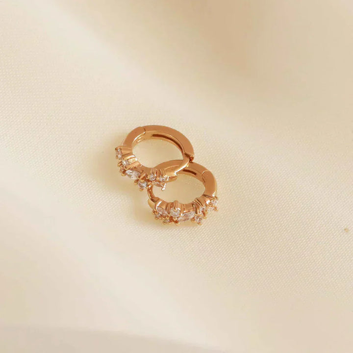 Women’s Gold Huggie Earrings