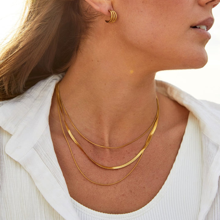 Multi-Layered Gold Chain