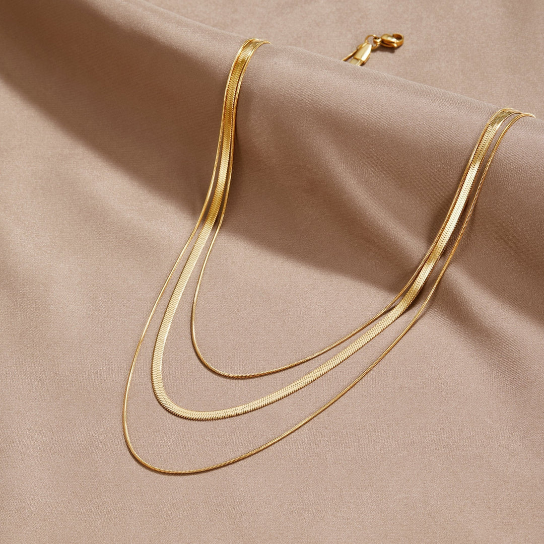 Multi-Layered Gold Chain