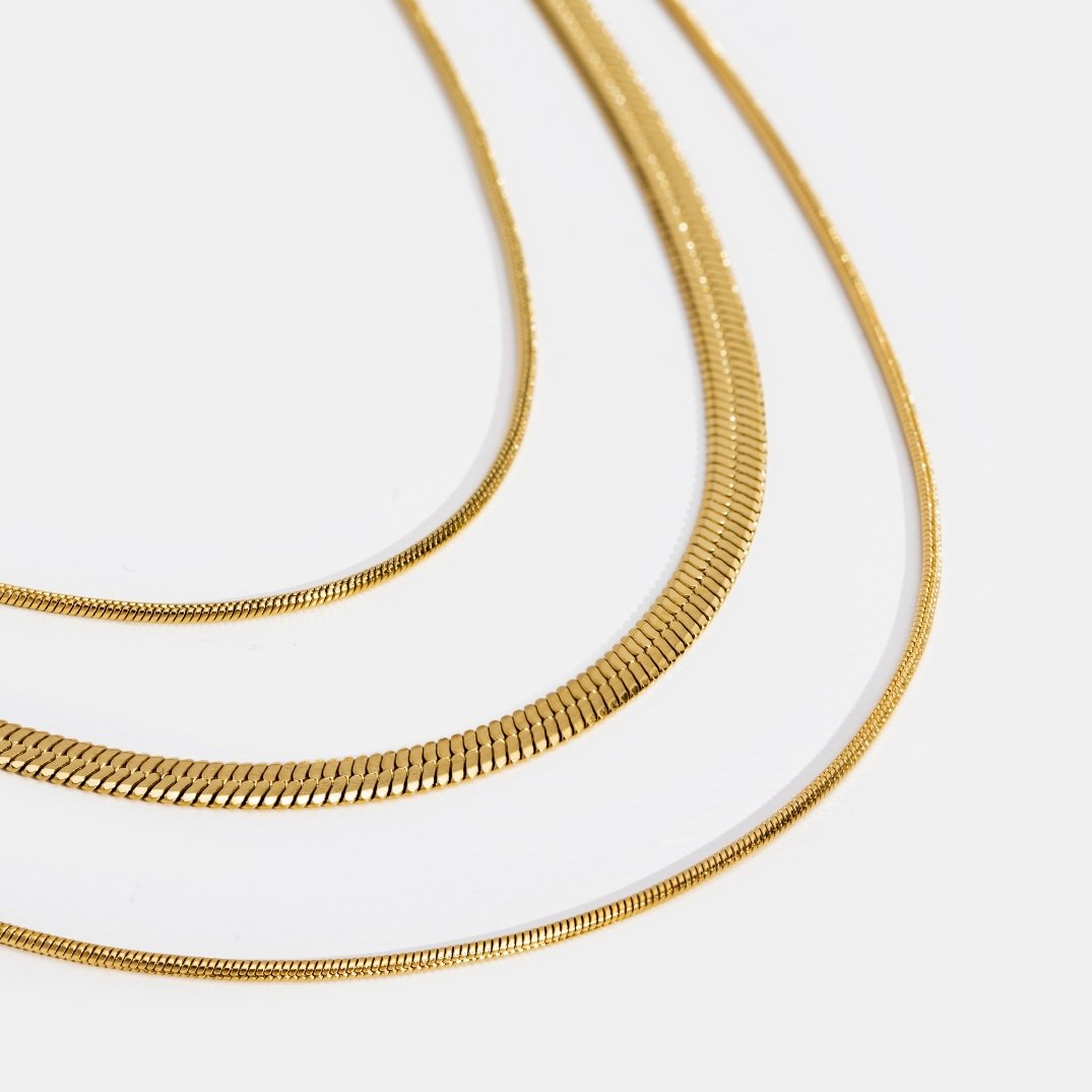 Multi-Layered Gold Chain