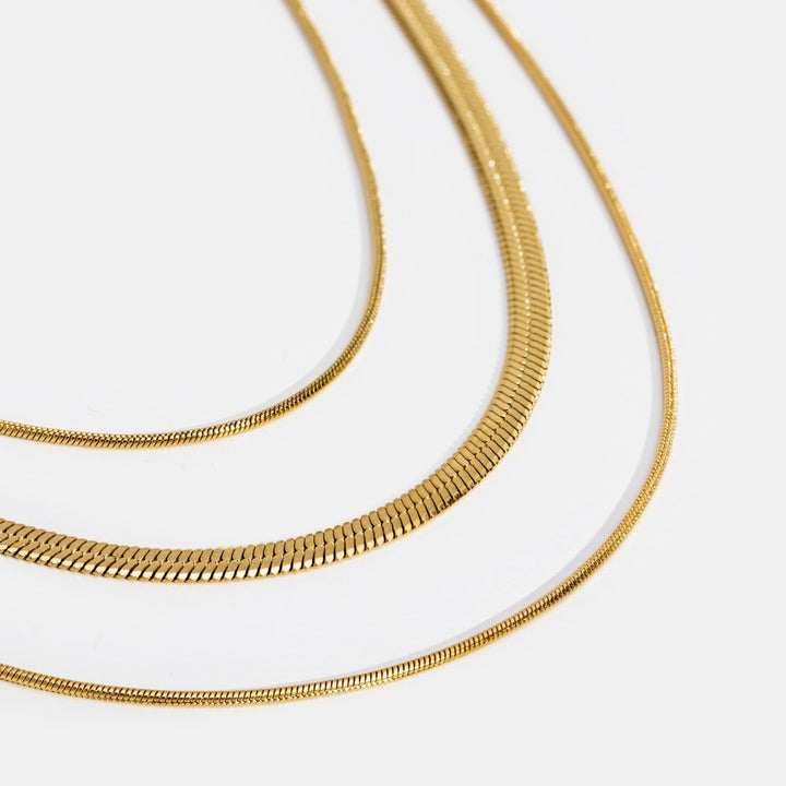 Multi-Layered Gold Chain