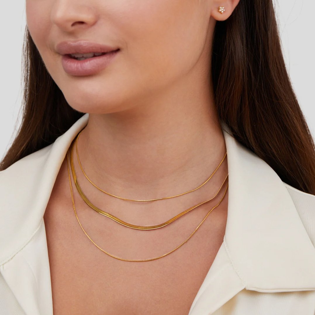 Multi-Layered Gold Chain