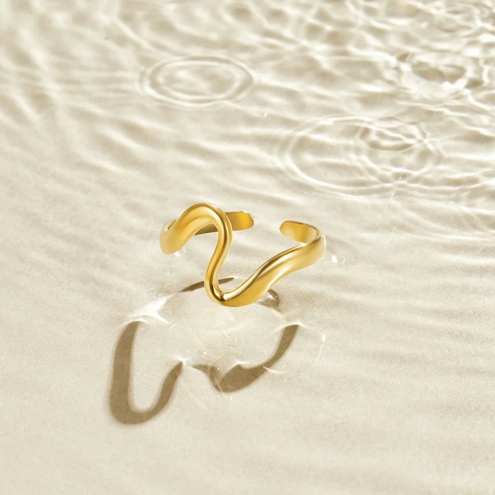 Onda Dorata Ring