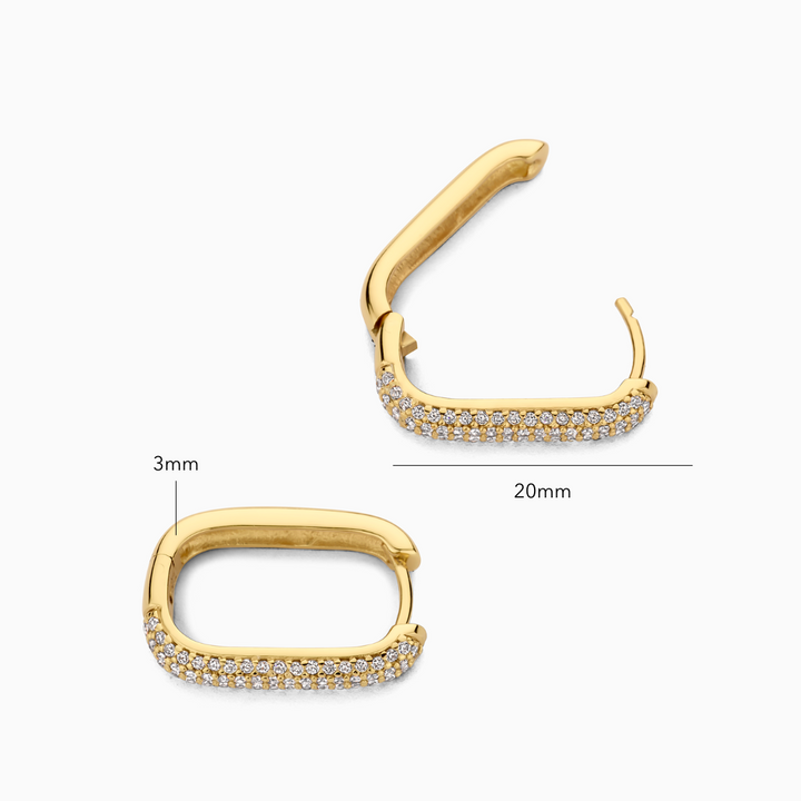 Icon Pavé Earrings
